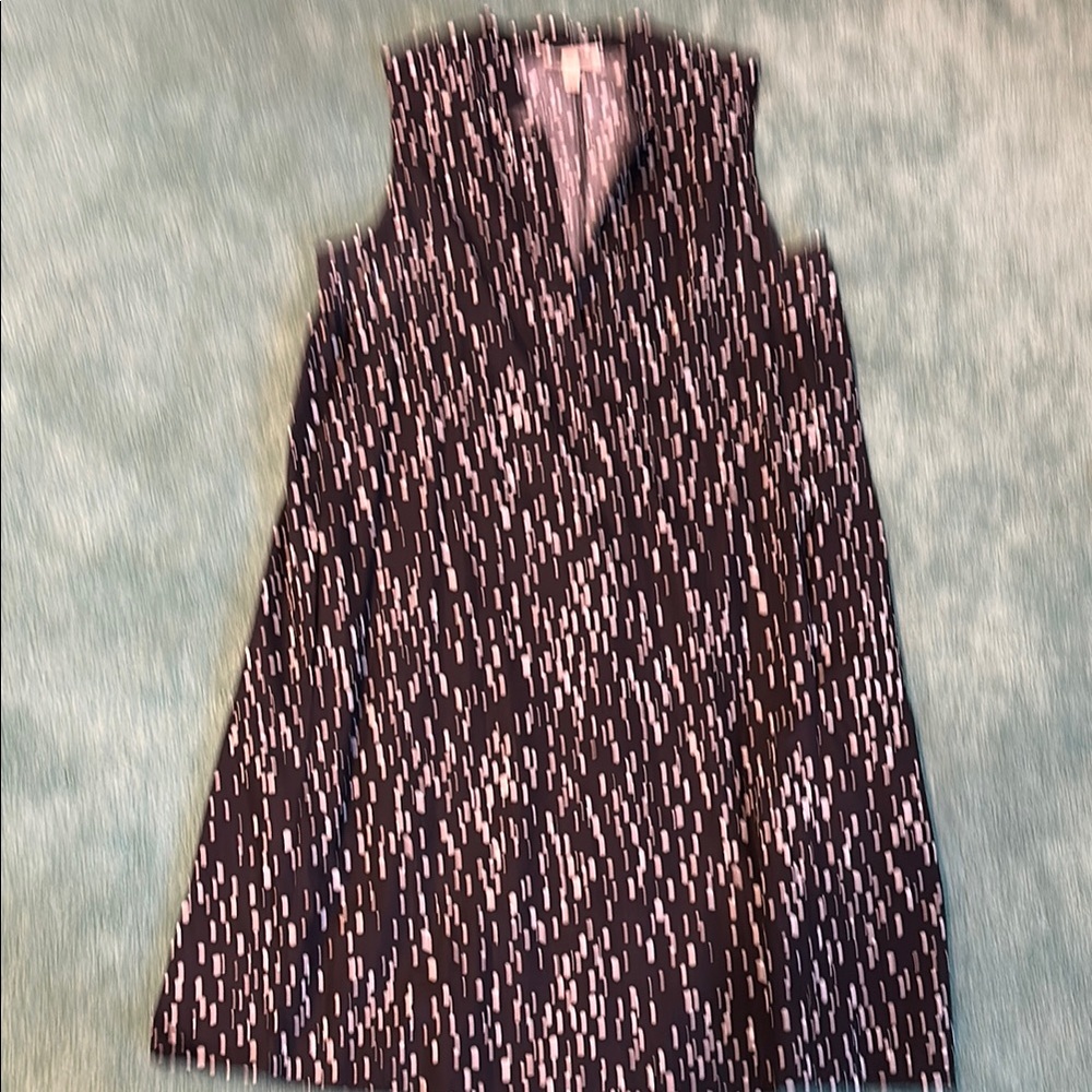 Eileen Fisher Black and White Patterned Top